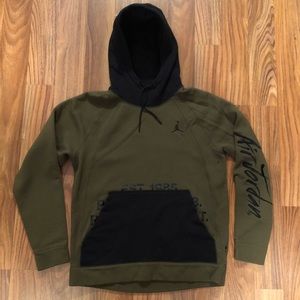 Jordan Established Olive / Black Hoodie